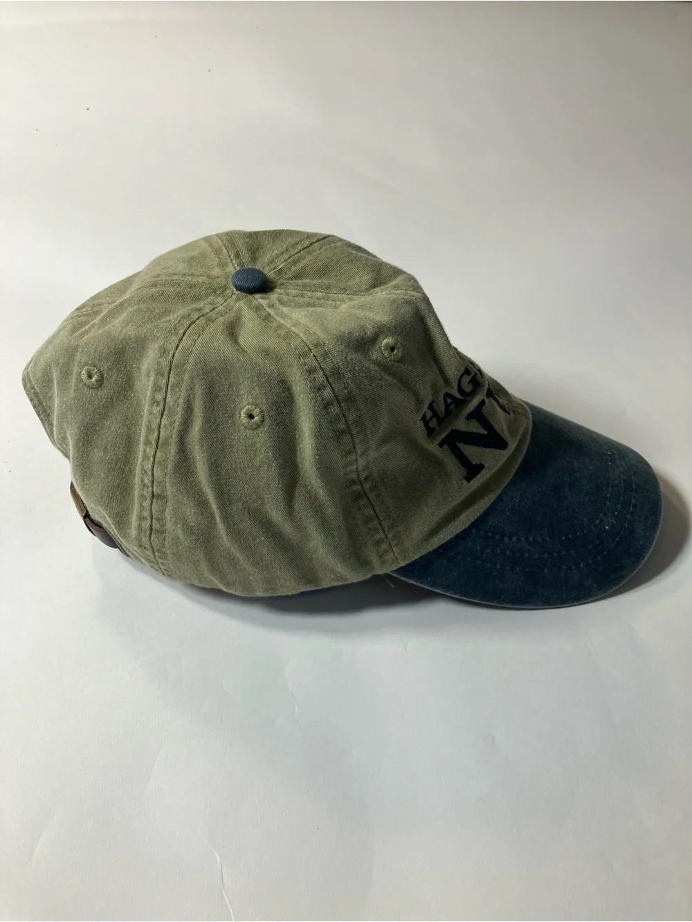Hagerman NWR Two-Tone Baseball Cap - Olive & Navy